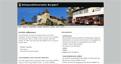 Desktop Screenshot of feuerwehr-burgdorf.ch